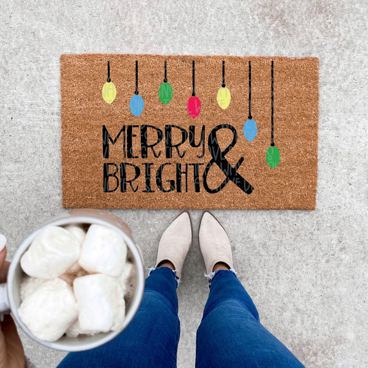Merry & Bright - Doormat