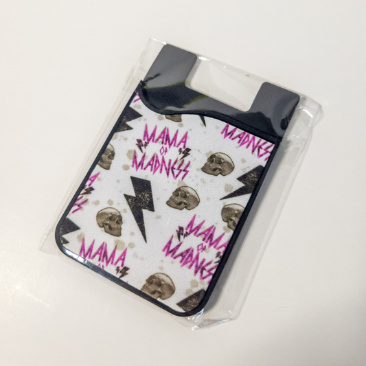 Mama of Madness Silicone Card Holder
