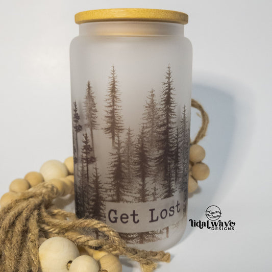 Get Lost Forest Silhouette