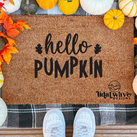 Hello Pumpkin- Doormat