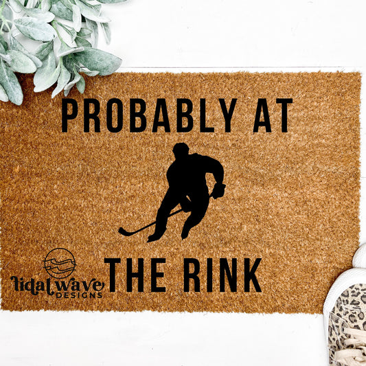 Probably at the Rink- Doormat