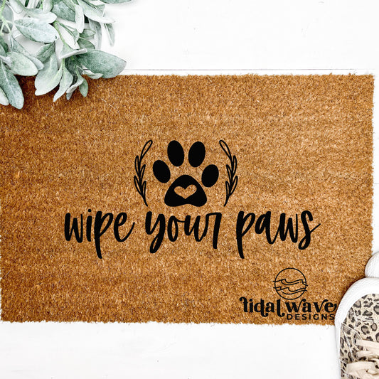 Wipe your paws - Doormat